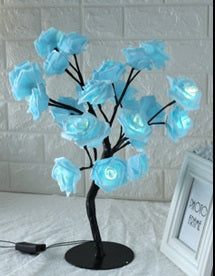 LED  Rose Small Tree Lamp