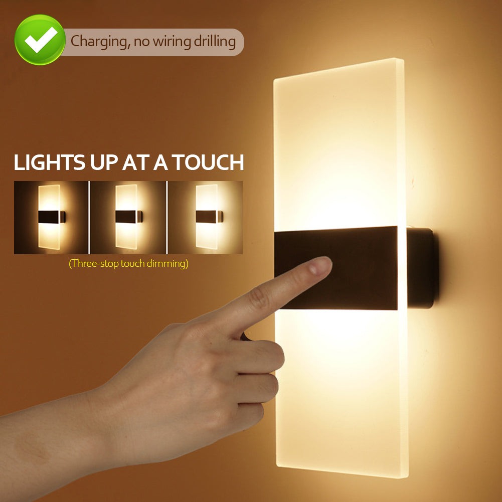 USB Indoor Rechargeable Wall Lights