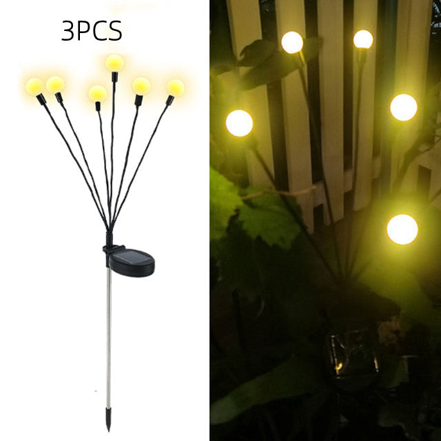 Solar Firefly Outdoor Decor Light