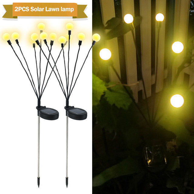 Solar Firefly Outdoor Decor Light