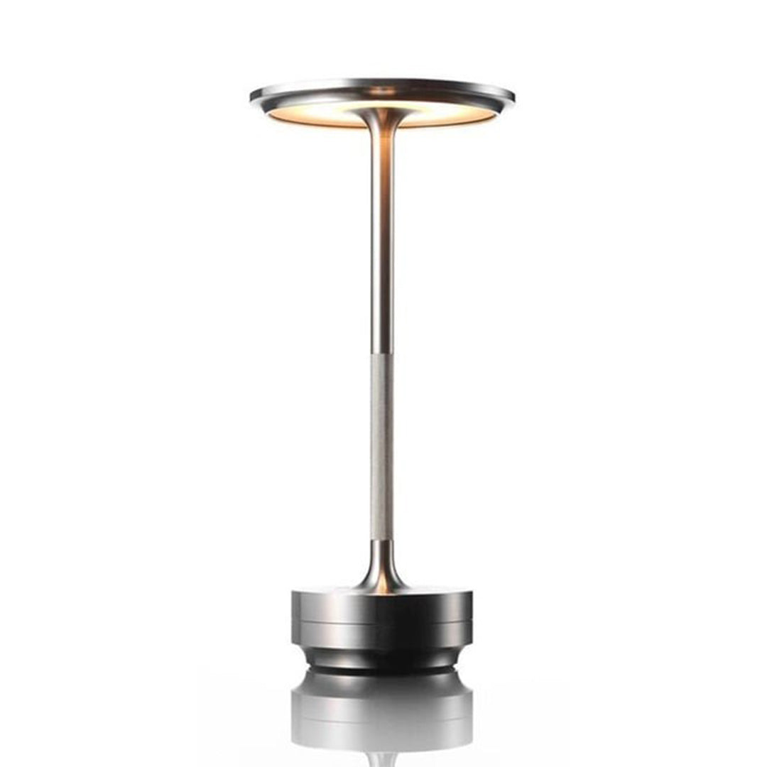 Metallic Cordless Table Lamp