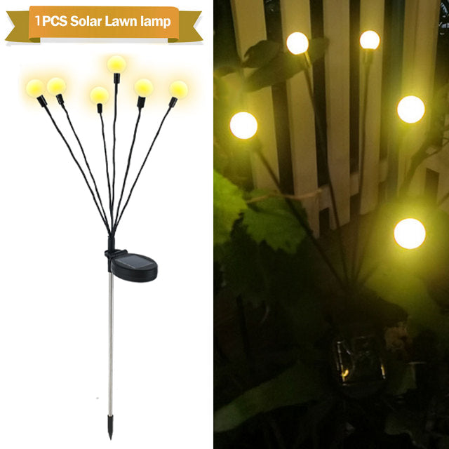 Solar Firefly Outdoor Decor Light