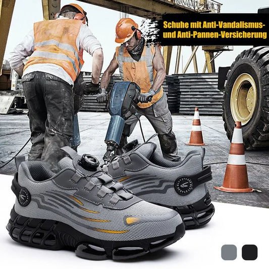 Men's Smash and Stab Resistant Work Safety Shoes